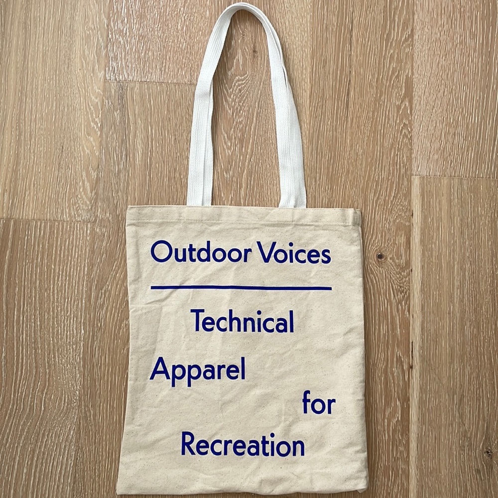 New Outdoor Voices Tote